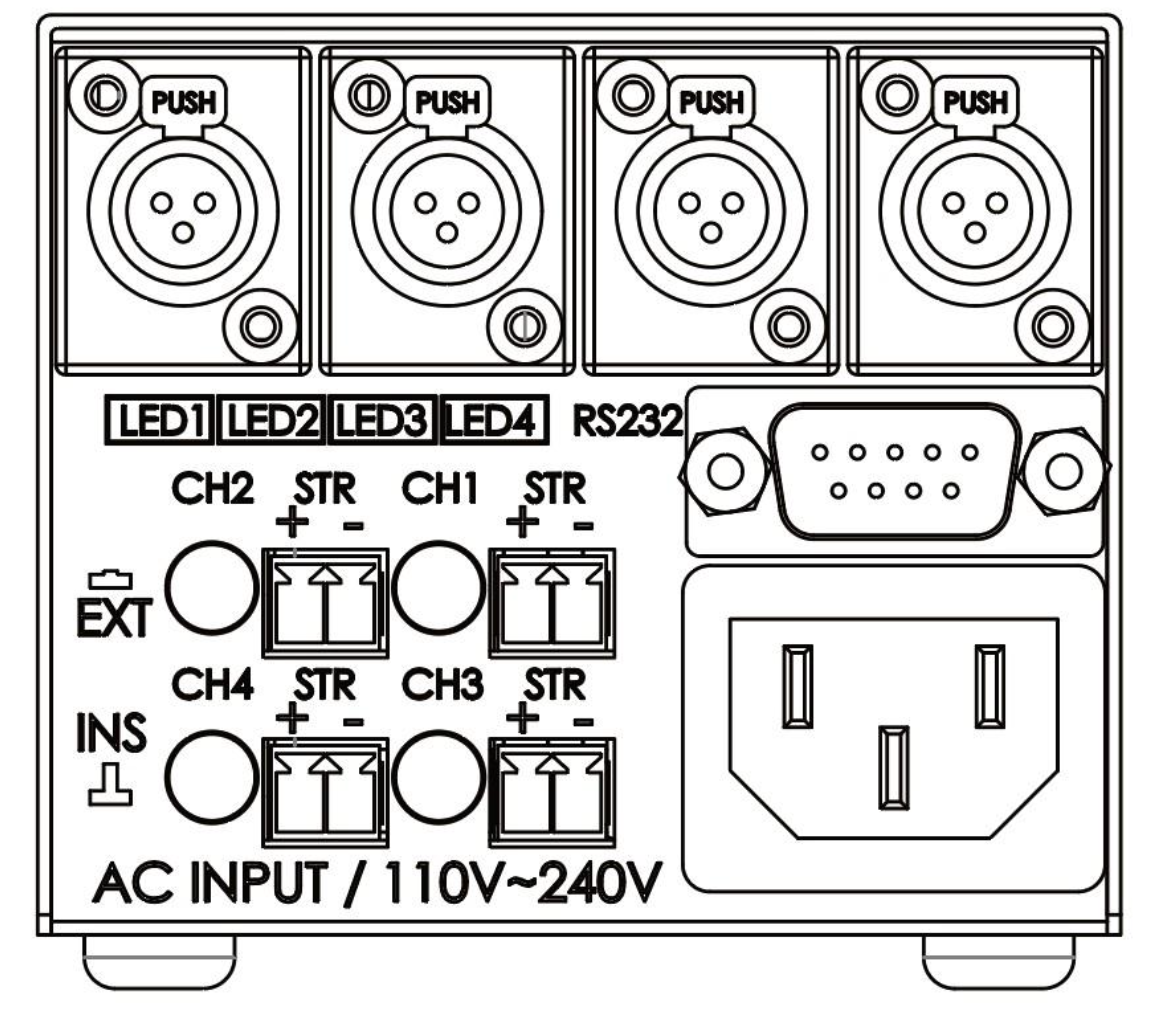 10bit RS232調光器操作說明